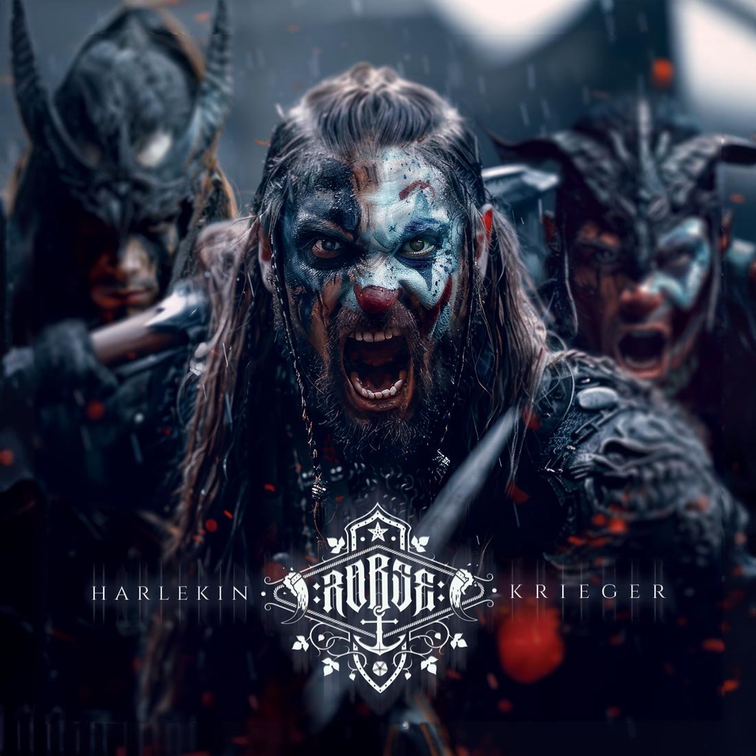 Robse Band – Harlekin & Krieger Vinyl & DigiPack Artwork